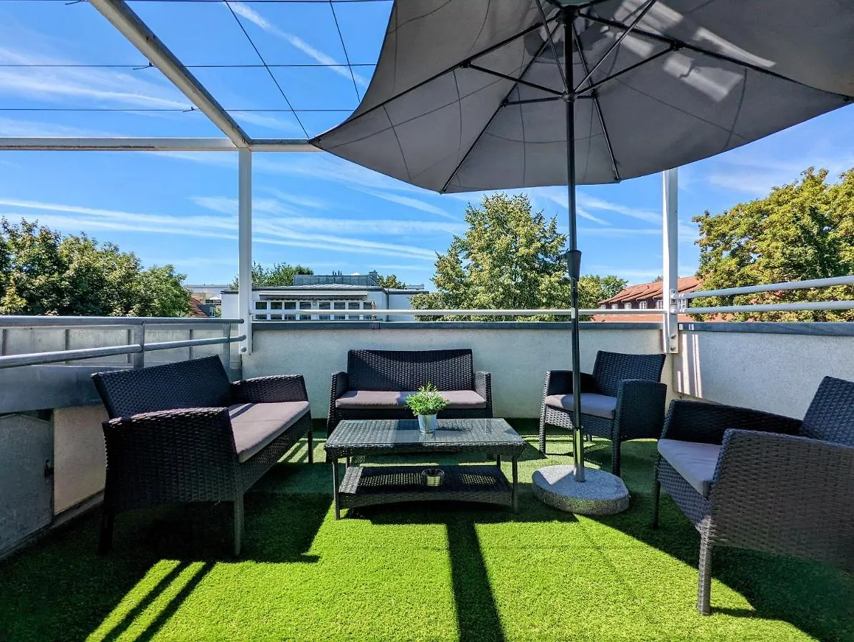 Leipzig-Residenz Waldstrasse Am Zoo Und Red Bull Arena , Rooftop Apartment Mit 2 Dachterrassen 0*, لبسيا ألمانيا